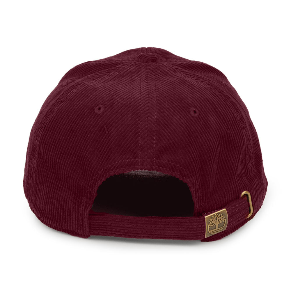 Casquette en Velours Côtelé Logo vin TIMBERLAND