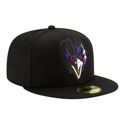 Casquette 59FIFTY NFL Elements 2.0 Baltimore Ravens noir NEW ERA