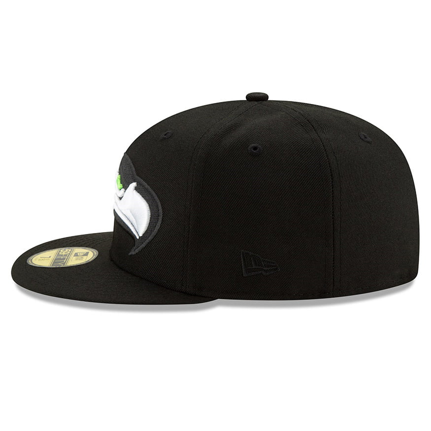 Casquette 59FIFTY NFL Elements 2.0 Seattle Seahawks noir NEW ERA