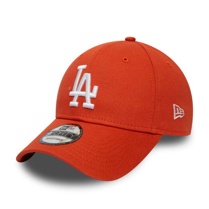Casquette 9FORTY League Essential L.A. Dodgers orange NEW ERA