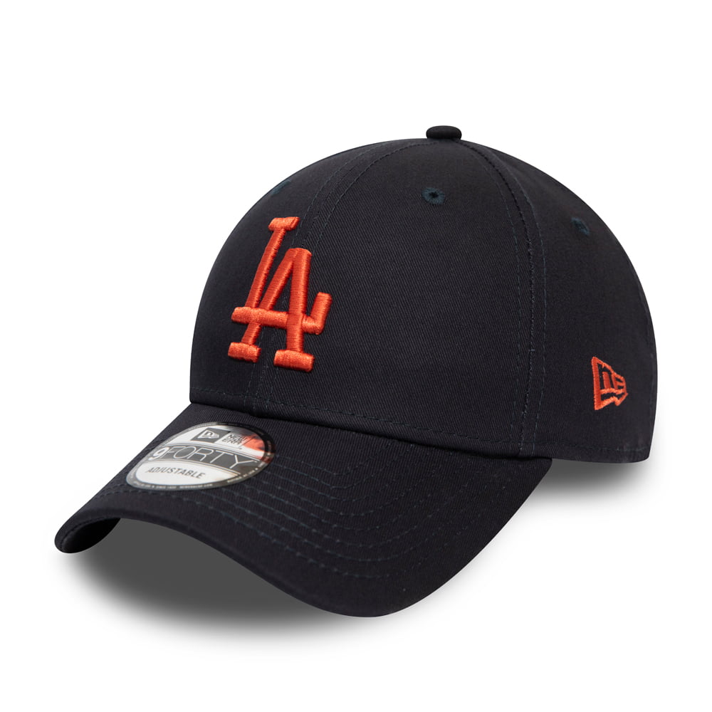 Casquette 9FORTY League Essential L.A. Dodgers bleu marine-orange NEW ERA