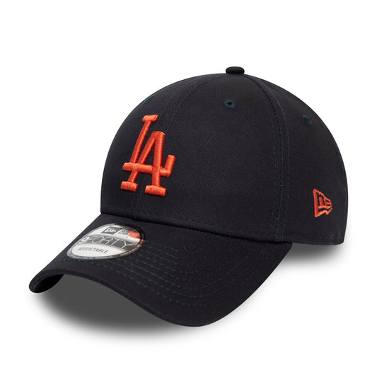 Casquette 9FORTY League Essential L.A. Dodgers bleu marine-orange NEW ERA