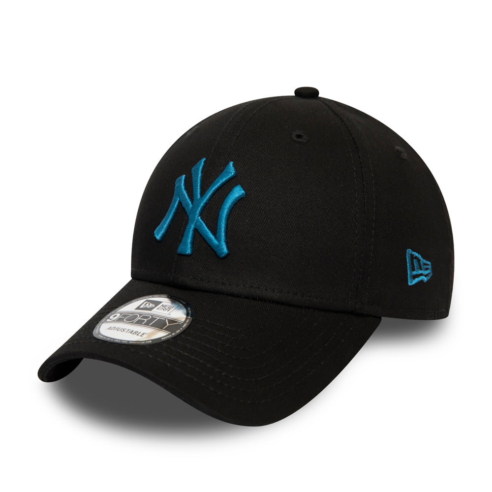 Casquette 9FORTY MLB League Essential II New York Yankees noir-bleu sarcelle NEW ERA