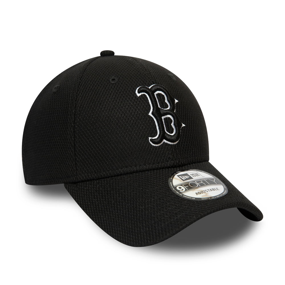 Casquette 9FORTY MLB Diamond Era Essential Boston Red Sox noir NEW ERA