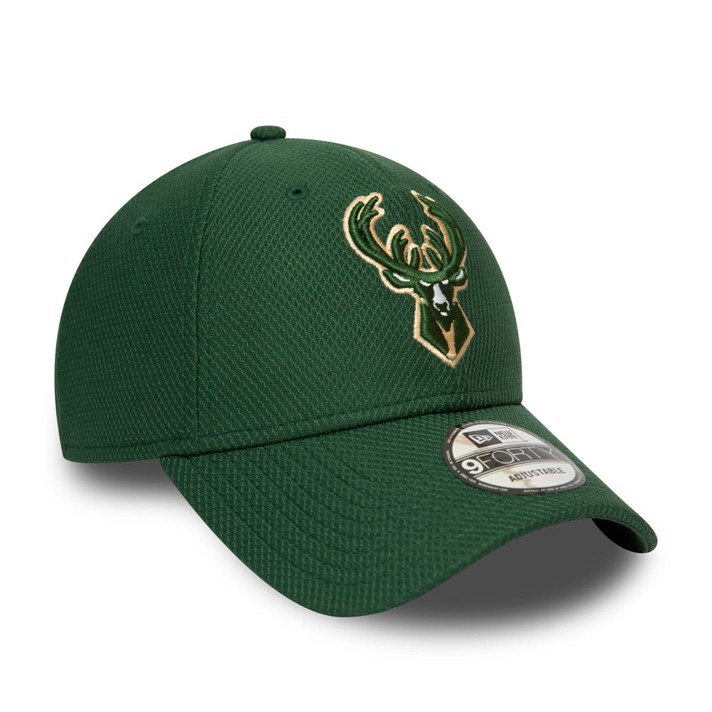 Casquette 9FORTY NBA Diamond Era Essential Milwaukee Bucks vert NEW ERA