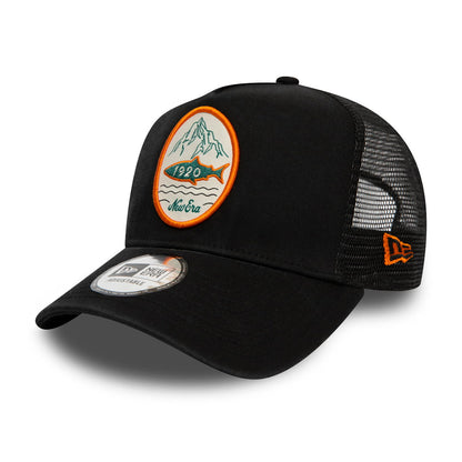 Casquette Trucker A-Frame Outdoors noir NEW ERA