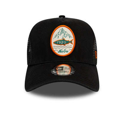 Casquette Trucker A-Frame Outdoors noir NEW ERA