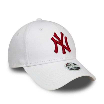 Casquette Femme 9FORTY MLB League Essential New York Yankees blanc NEW ERA
