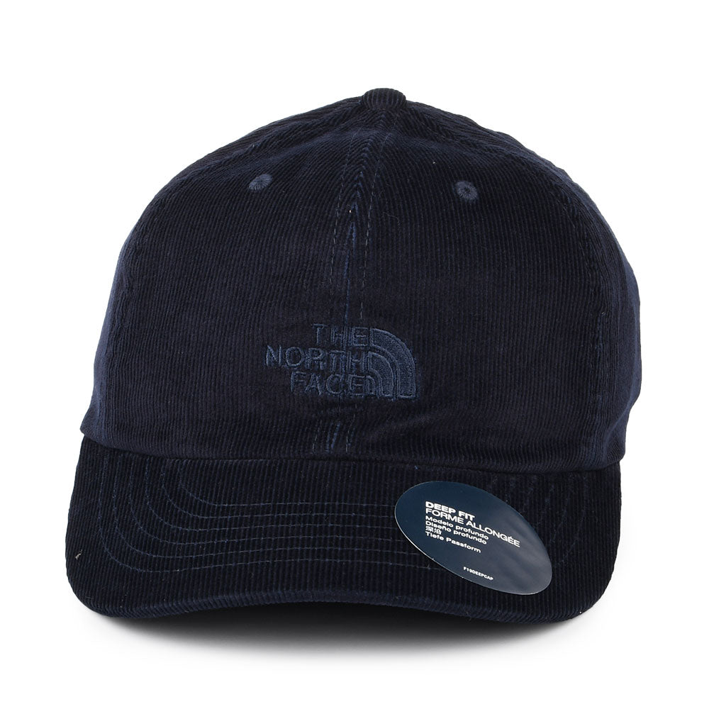 Casquette en Velours Côtelé Heritage bleu marine THE NORTH FACE