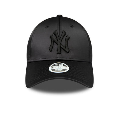 Casquette Femme 9FORTY MLB Satin New York Yankees noir NEW ERA