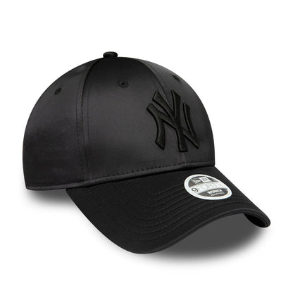 Casquette Femme 9FORTY MLB Satin New York Yankees noir NEW ERA