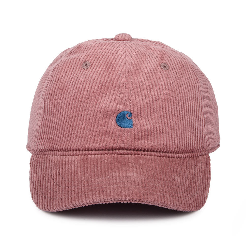 Casquette en Velours Côtelé Harlem vieux rose CARHARTT WIP