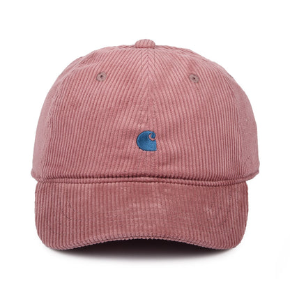 Casquette en Velours Côtelé Harlem vieux rose CARHARTT WIP