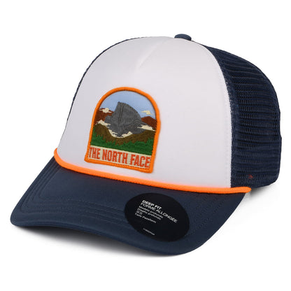 Casquette Trucker Valley bleu-blanc THE NORTH FACE
