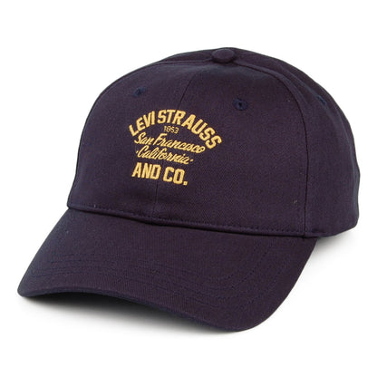 Casquette New Graphic bleu marine avec étiquette vierge LEVI'S