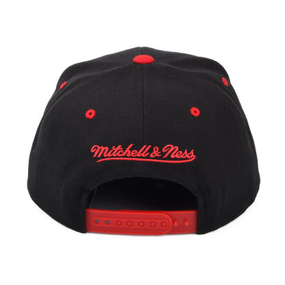 Casquette Snapback NBA HWC Team Arch Chicago Bulls noir-rouge MITCHELL & NESS