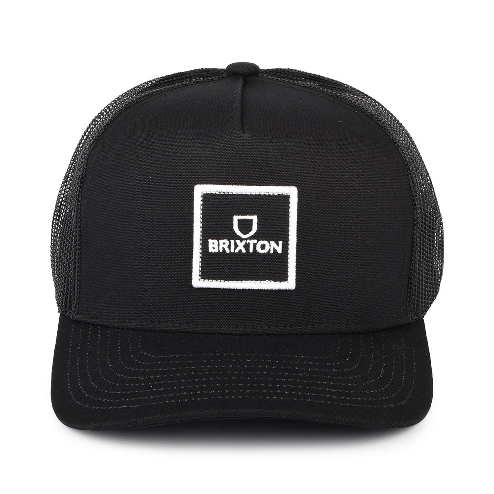 Casquette Trucker Alpha Block NetPlus MP noir BRIXTON
