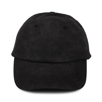 Casquette Non Structurée En Simili-Cuir Vieilli noir DORFMAN PACIFIC