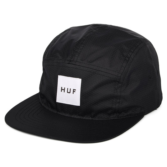 Casquette 5 Panel Hexagon noir HUF