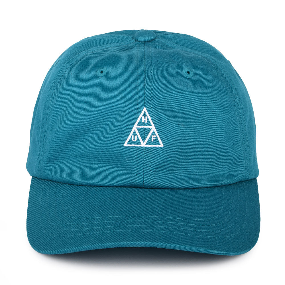 Casquette à Visière Incurvée Mini Triple Triangle bleu sarcelle HUF