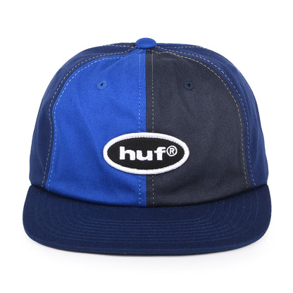 Casquette à 6 Pans 99 Logo bleu marine HUF
