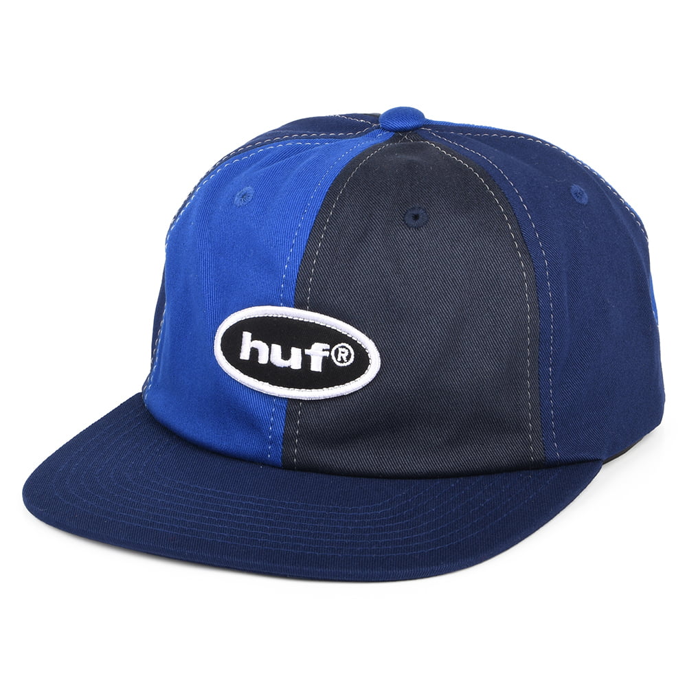 Casquette à 6 Pans 99 Logo bleu marine HUF
