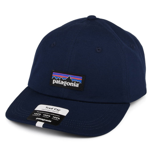 Casquette en Coton Bio P-6 Label Trad bleu marine PATAGONIA