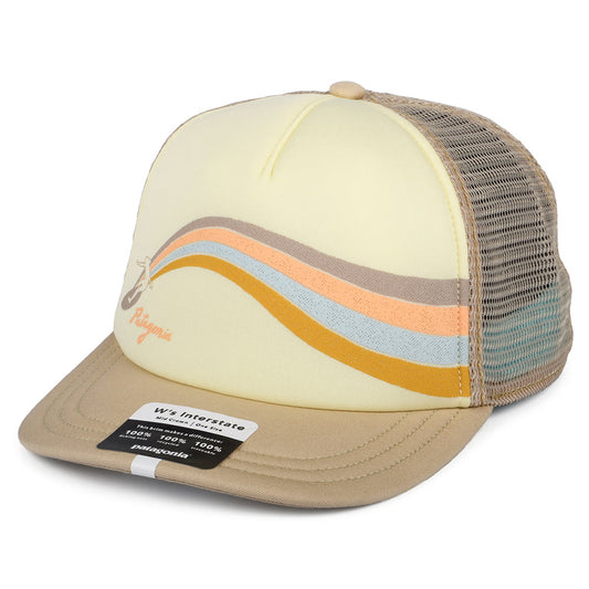 Casquette Trucker Femme Psychedelic Slider Interstate beige sable PATAGONIA