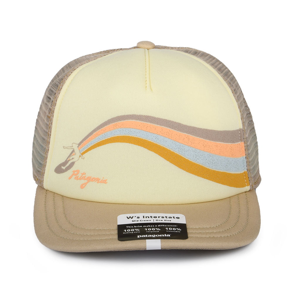 Casquette Trucker Femme Psychedelic Slider Interstate beige sable PATAGONIA