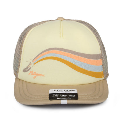 Casquette Trucker Femme Psychedelic Slider Interstate beige sable PATAGONIA