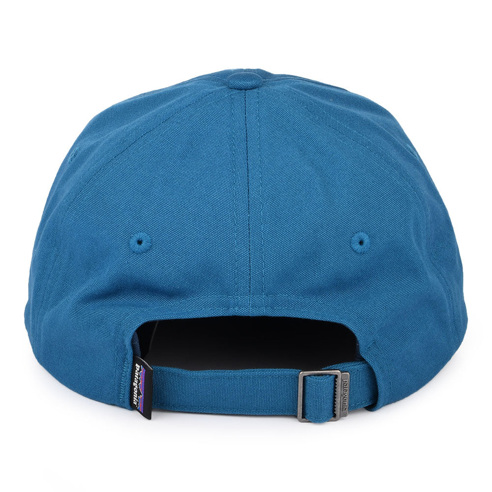 Casquette en Coton Bio P-6 Label Trad bleu sarcelle PATAGONIA