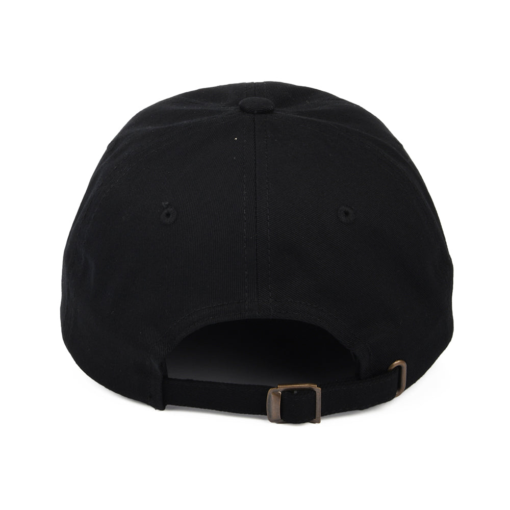 Casquette Strapback Rich en Coton Sergé noir THE HUNDREDS