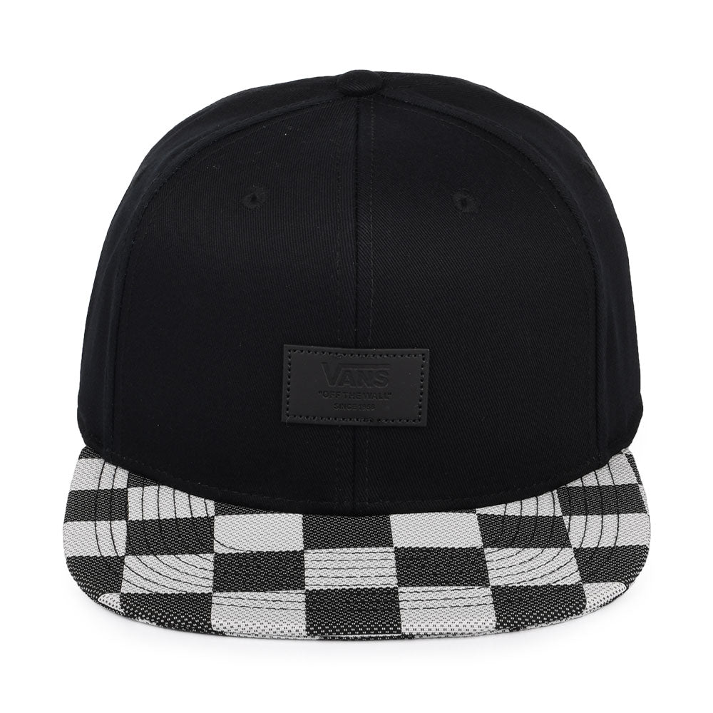 Casquette Snapback à Carreaux Allover It noir-blanc VANS