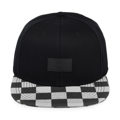 Casquette Snapback à Carreaux Allover It noir-blanc VANS