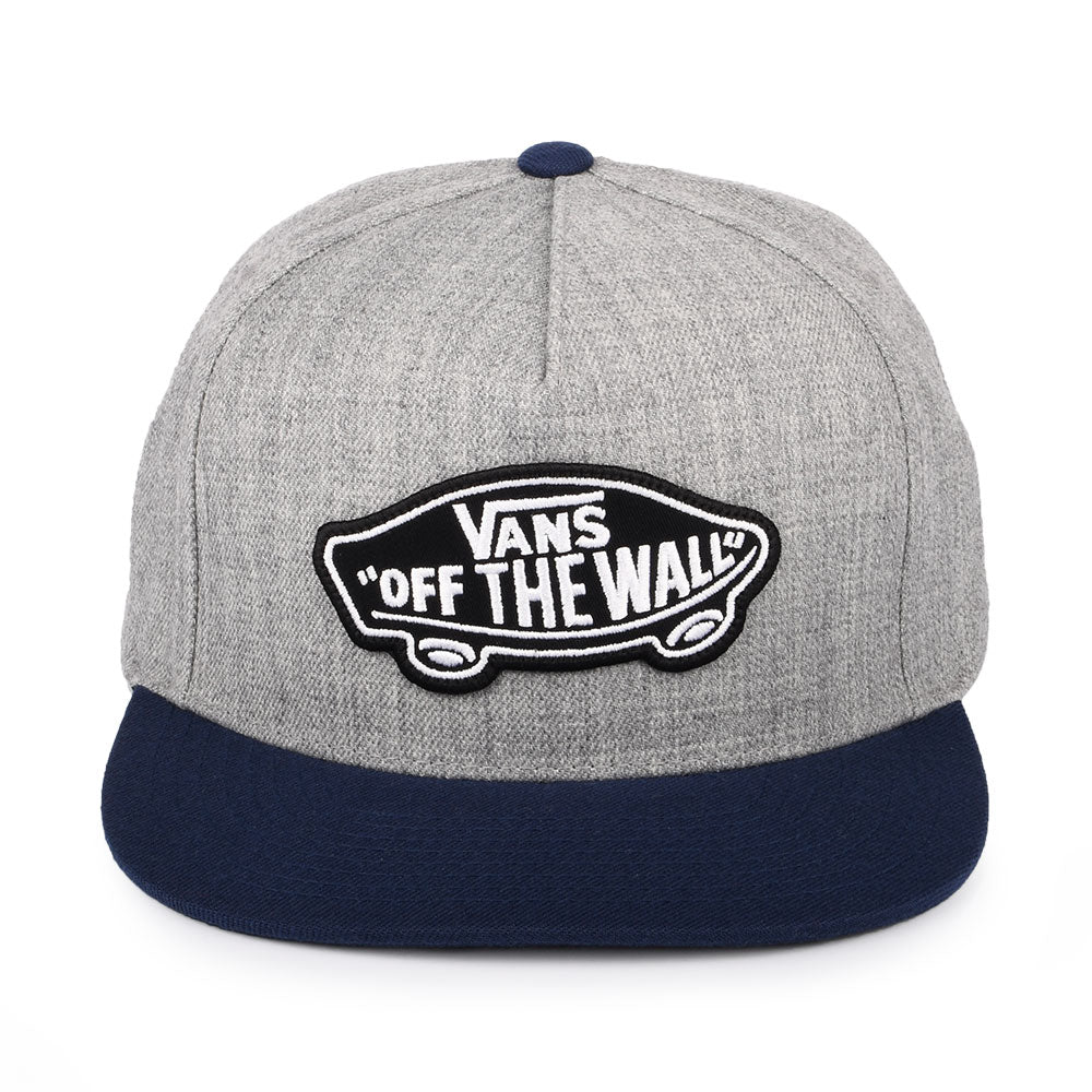 Casquette Snapback Classic Patch gris-bleu VANS