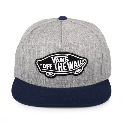 Casquette Snapback Classic Patch gris-bleu VANS