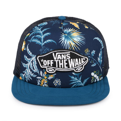 Casquette Trucker Classic Patch Plus mélange de bleus VANS