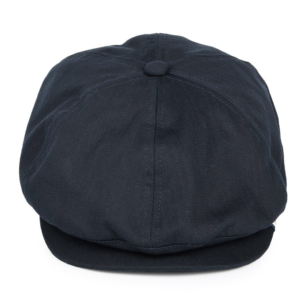 Casquette Gavroche en Coton à Chevrons bleu marine foncé TOMMY HILFIGER