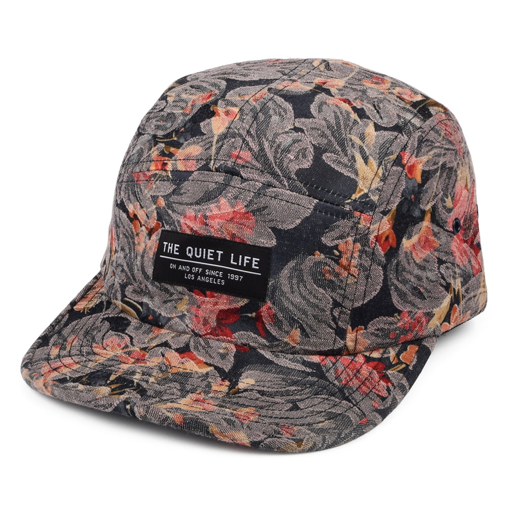 Casquette 5 Panel Denim Baroque floral THE QUIET LIFE