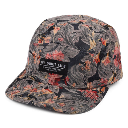 Casquette 5 Panel Denim Baroque floral THE QUIET LIFE