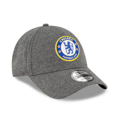 Casquette 9FORTY Chelsea FC Lion Crest en Jersey gris NEW ERA