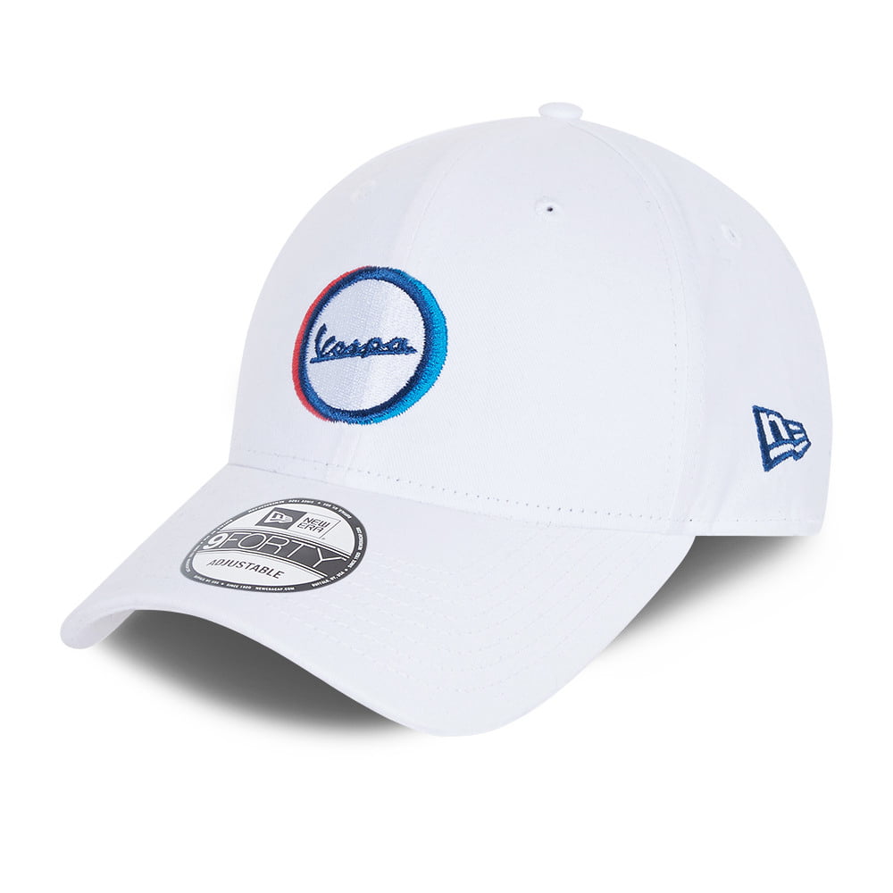 Casquette en Coton Brossé 9FORTY Vespa blanc NEW ERA