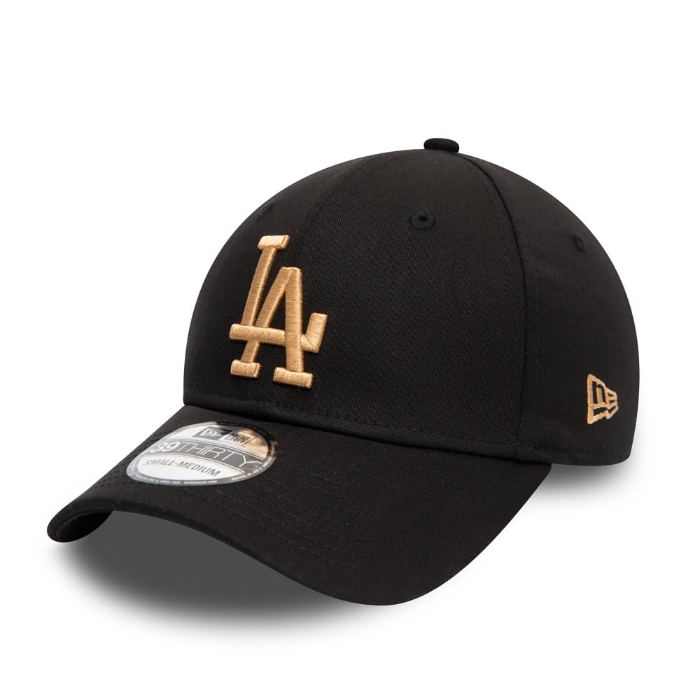 Casquette 39THIRTY MLB League Essential L.A. Dodgers noir-doré NEW ERA