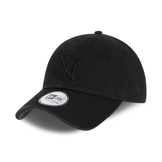 Casquette 9TWENTY MLB Casual Classic New York Yankees noir sur noir NEW ERA