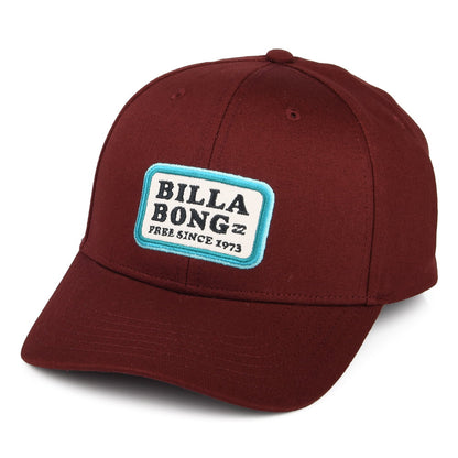 Casquette Snapback en Coton Walled bordeaux BILLABONG