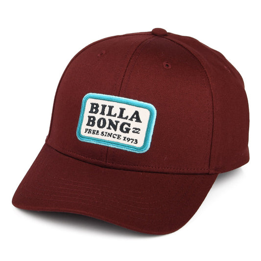 Casquette Snapback en Coton Walled bordeaux BILLABONG