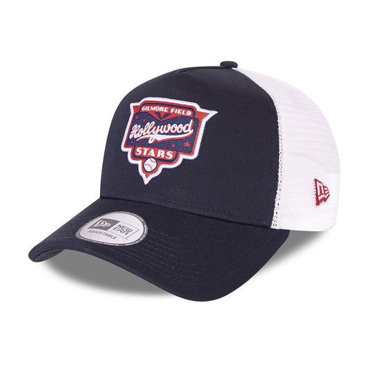 Casquette Trucker A-Frame Minor League Patch Hollywood Stars bleu marine NEW ERA