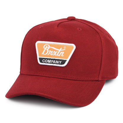 Casquette Snapback Linwood C NetPLus MP bordeaux foncé BRIXTON