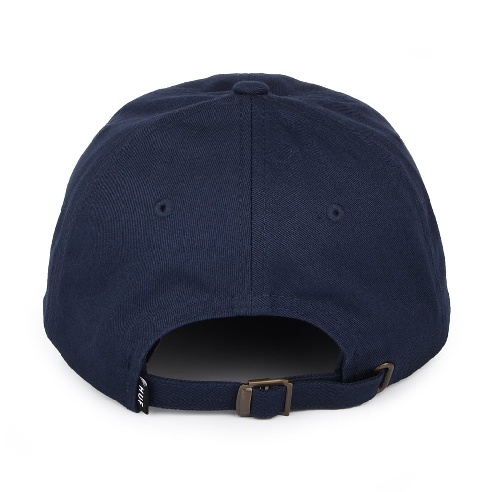 Casquette à Visière Incurvée Mini Triple Triangle bleu marine HUF