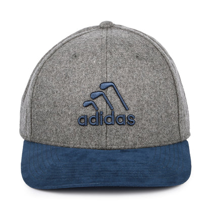 Casquette Snapback 3 Stripe Club gris chiné ADIDAS